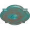Ekena Millwork Waltz Ceiling Medallion (Fits Canopies up to 5 1/4"), 24"W x 20 1/2"H x 1 1/8"P, Copper Green Patina CM24WACGS - alternate 3